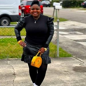 Women Faux Leather 2 piece